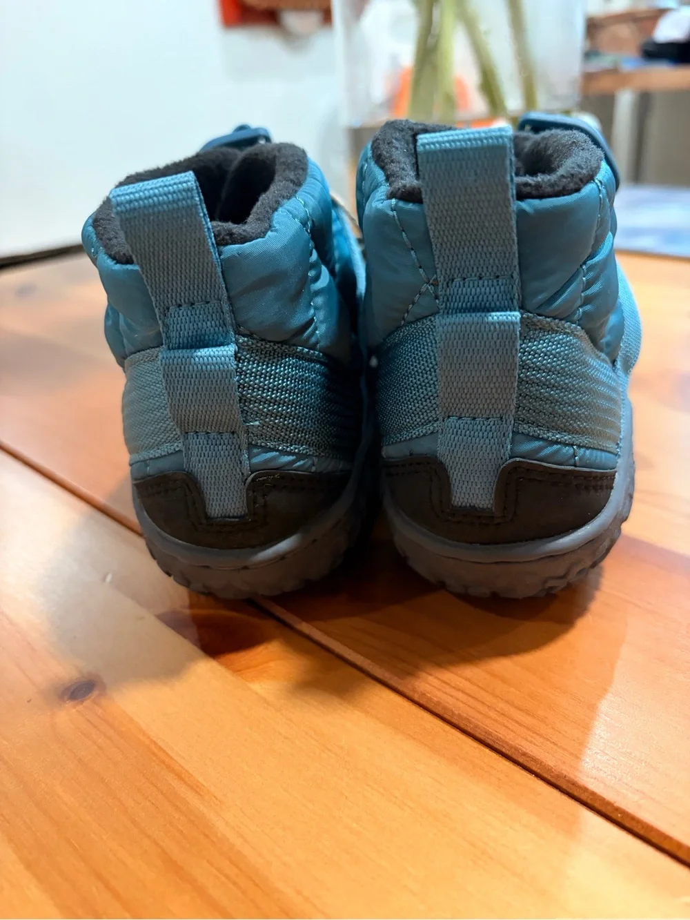 NWT Chaco Glacier Blue Ramble Puff Kids Ankle Boot